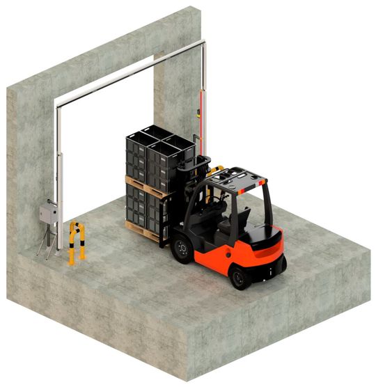 Scantor „AIT Goehner“ für den Einsatz im Bereich von Lkw-Laderampen.(Bild:  AIT Goehner)