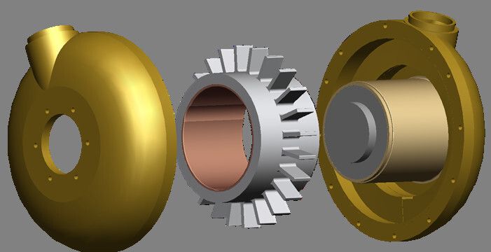 Mit Hilfe der CAD-Lösung PTC Creo konnten Informationen visualisiert werden, so dass bei der Entwicklung einer Pumpe der Blutfluss verbessert, die Geräteleistung maximiert und die Effizienz und Strapazierfähigkeit erhöht werden konnte. (Bild: University of Tokyo)