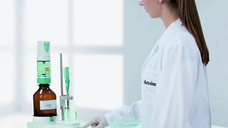 1 Der neue Ti-Touch ist ein Kompakt-Titrator für die Routineanalytik. (Bild: Metrohm)