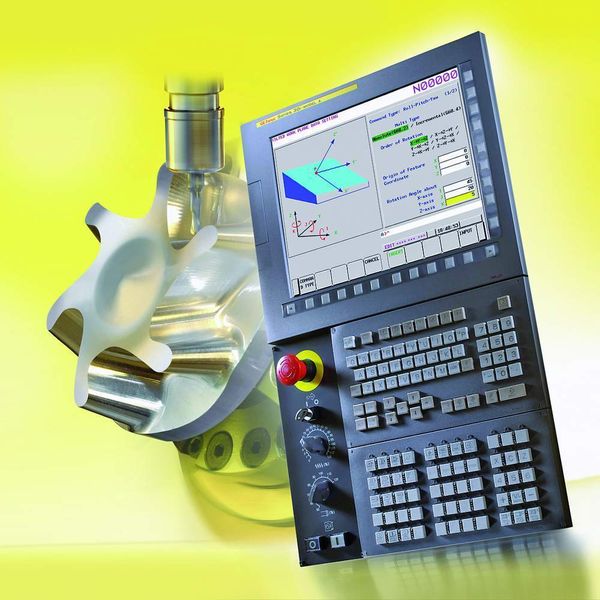 Bild 3: Die Fanuc-CNC der Serie 31i-A5 ist eine Highend-Steuerung, die speziell für HSC- sowie Fünf-Achs-Bearbeitung ausgelegt ist. Sie kommt vielfach in der Turbinenschaufelfertigung zum Einsatz. (Archiv: Vogel Business Media)