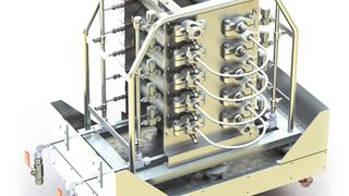 Der Agitated Tube Reactor (ATR) ist ein Rohrreaktor mit radialem dynamischem Mischen. (Bild: AM Technology)