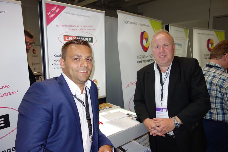 (l.) Attila Mekker und Martin Papendick, Lexware (Bild: IT-BUSINESS)