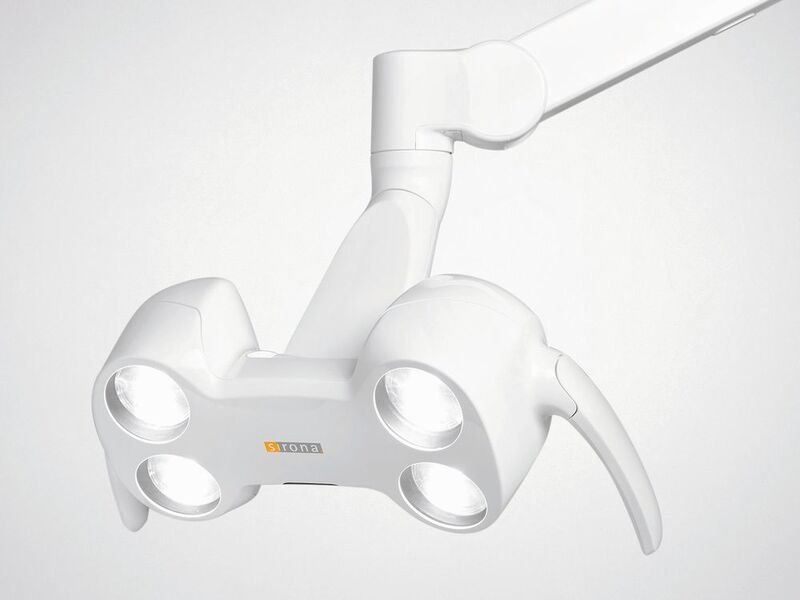 Diese neue Behandlungsleuchte von Detsply Sirona für Zahnärzte besteht aus ASA Starex WR9120 und Grilamid L20G und verbinde ein Optimum an Lichtstärke, Lichtfarbe und Lichtfelgröße. Mehrfarbige LED erzeugen ein Licht, das Zähne und Zahnfleisch natürlich erscheinen lässt und so die exakte Bestimmung der Zahnfarbe ermöglicht. Durch eine optimale Anordnung der Leuchtcluster entstünden keine Schatten und Blendeffekte. Die Leuchte lässt sich über drei Gelenkachsen für jede Behandlungs­situation optimal positionieren und über einen berührungslosen Sensor bedienen. Glatte Oberflächen und abnehmbare Griffe ermöglichen eine einfache und sichere Reinigung. (pro-K)