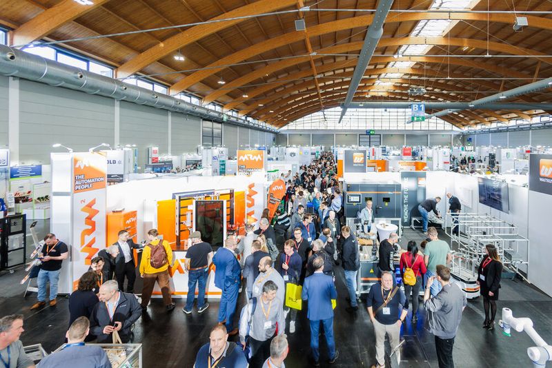 Die all about automation in Friedrichshafen wächst: Sowohl bei der Besucherzahl als auch bei der Anzahl der Aussteller hat die Automationsplattform am Bodensee um mehr als 20 Prozent zugelegt. (Bild: Easyfairs)
