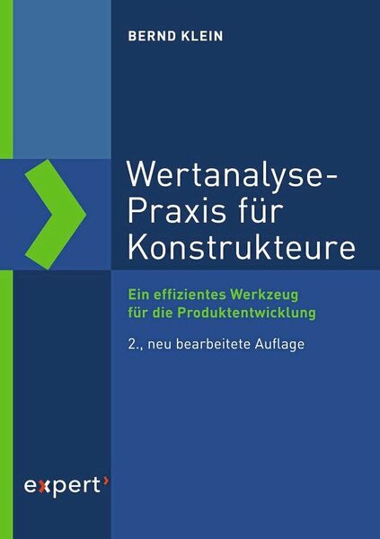 Bernd Klein: Wertanalyse-Praxis für Konstrukteure – Ein effizientes Werkzeug für die Produktentwicklung. Expert-Verlag 2018. 205 Seiten, ISBN: 978-3-8169-3408-0, 39,80 Euro. (Expert)