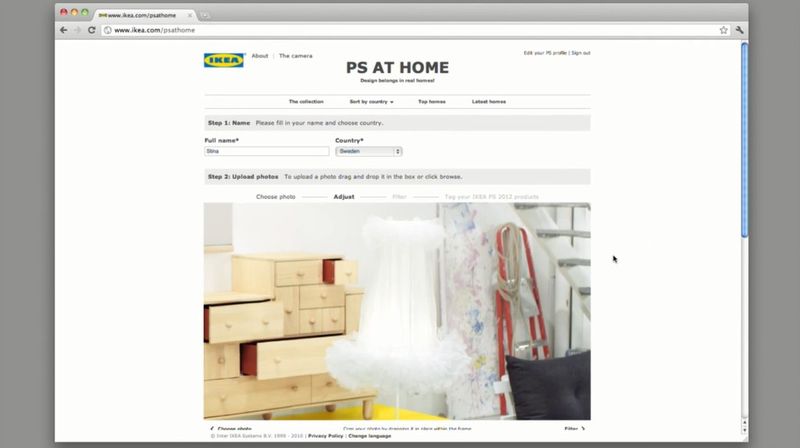 ... und hochladen ... (Bild: Bild: IKEA)