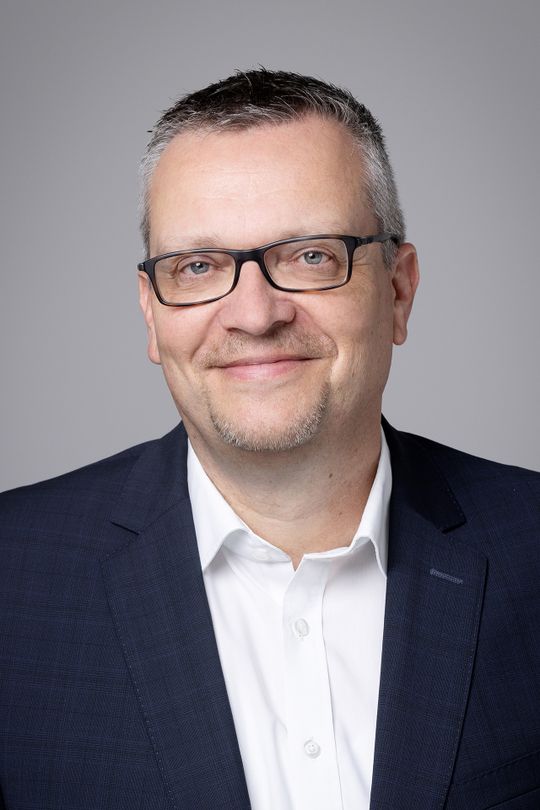 René Wolf, CEO und Managing Director von RIB Software.(Bild:  Daniel Bointer)