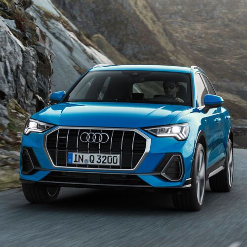 Der neue Audi Q3 überrascht mit einem völlig neuem Design.(Bild:  Audi)
