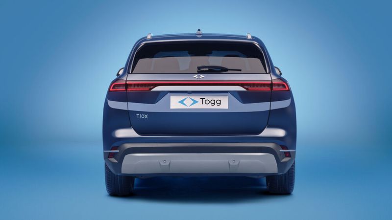 „Das Außen- wie auch das Innendesign des T10X vereinen Elemente der ‚emotionalen‘ östlichen Kultur und der rationalen westlichen Kultur“, heißt es in der Produktbeschreibung von Togg. (Bild: Togg)