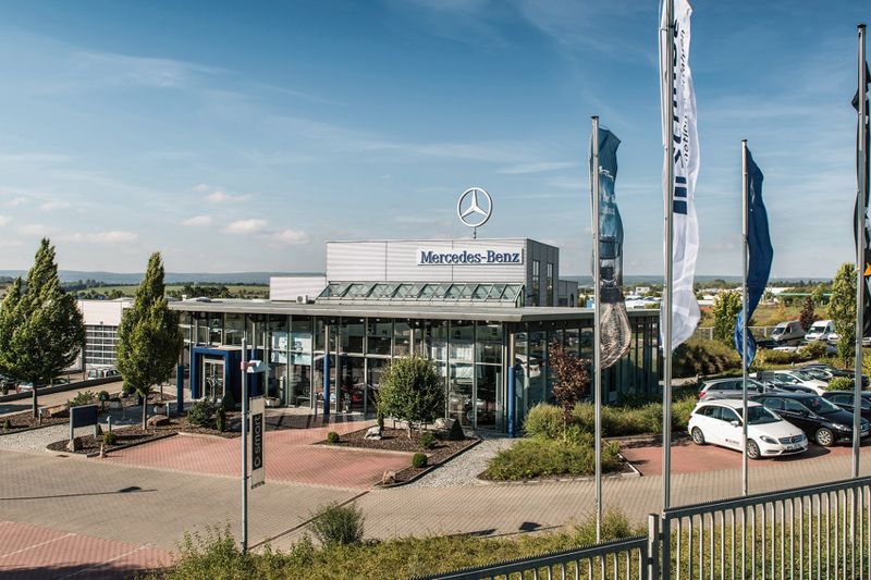 In Mühlhausen ist Schade seit 1995 mit einem Autohaus vertreten. (Foto: Schade)