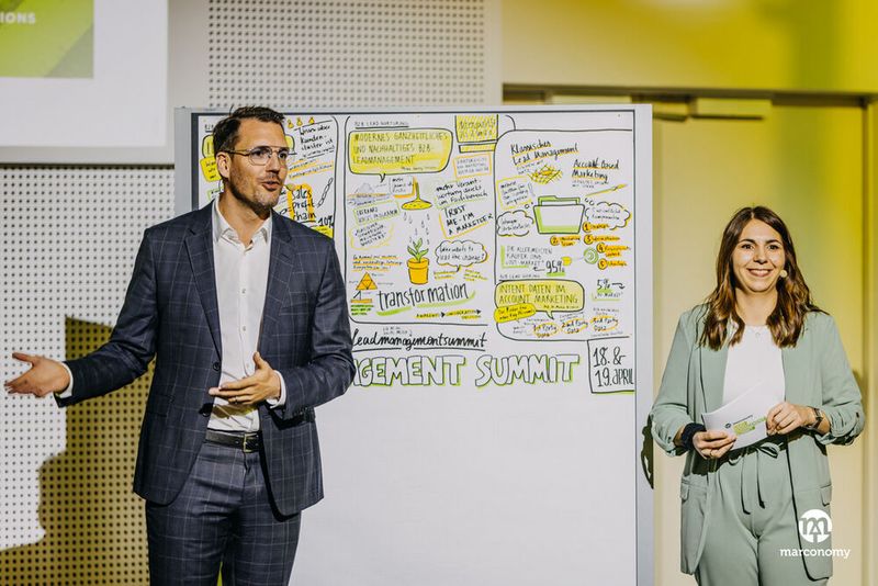Impressionen vom Lead Management Summit 2023 (Bild: www.bkfotofilm.de - marconomy)
