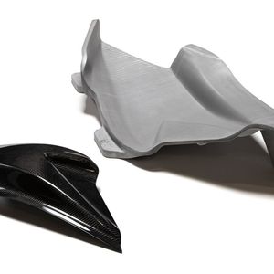 3D printed isotropic mould for composite motorbike fairing skin(Source:  Massivit)