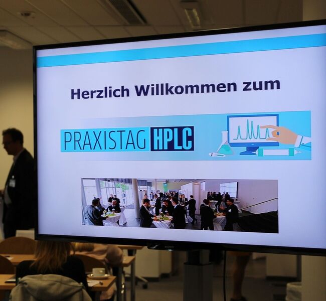 Mehr als 65 Teilnehmer besuchten am 28. April den HPLC-Praxistag in Würzburg. (Bild: LABORPRAXIS)