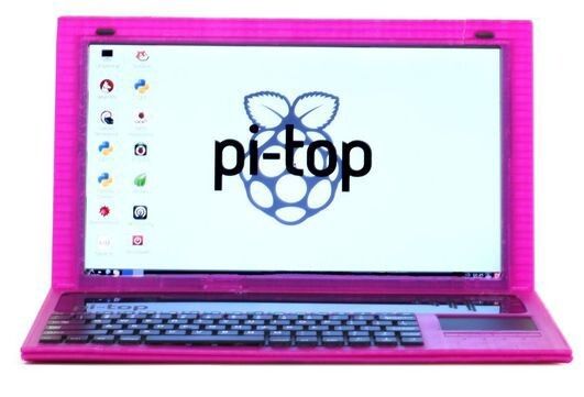 Der Pi-Top in aufgeklapptem Zustand. (Bild: Pi-Top)