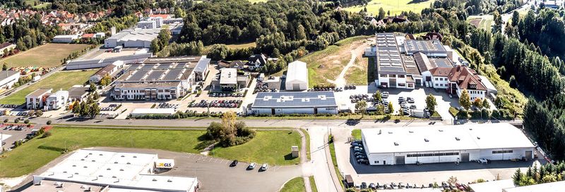 Panoramabild vom Firmengelände. (Bild: Hofmann)