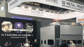 Einen G-Tarc-Drucker von Gefertec hat Siemens für seine Digitalisierungsfabrik gekauft. Vorerst geht es um Rapid Prototyping, doch weitere Aufgaben sollen folgen. (Gefertec)