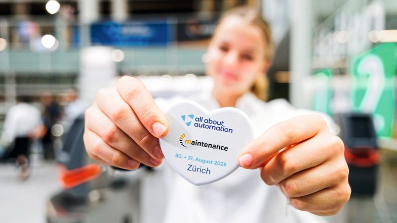 Die nächste all about automation Zürich und maintenance Schweiz finden am 30. und 31. August 2028 erneut gemeinsam in der Messe Zürich statt.(Bild:  Easyfairs)