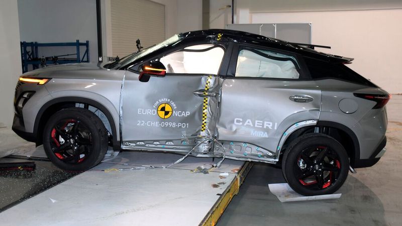 Die Bestbewertung ging auch an den Chery Omoda 5. (Bild: Euro NCAP)