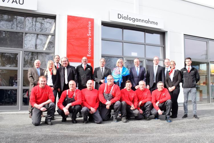 Das Team in Bad Neuenahr-Ahrweiler hat schon im Vorgängerbetrieb gearbeitet und freut sich, seine Stammkunden wieder betreuen zu können. (Jan Rosenow)