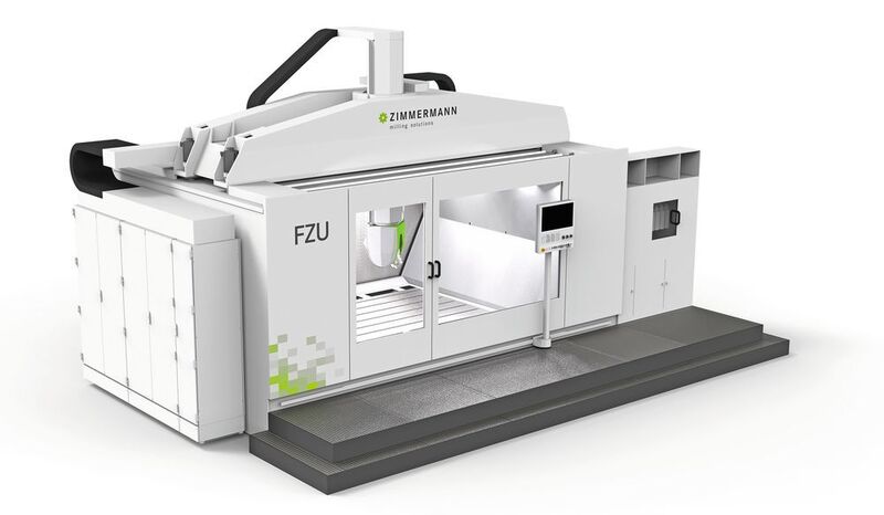 Mit der FZU hat F. Zimmermann eine kompakte Universalmaschine für den Modell-, Formen- und Werkzeugbau entwickelt. (Zimmermann)