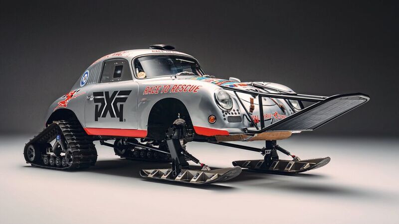 Es dürfte nicht viele Fahrzeuge bzw. vergleichbare Umbauten geben, mit denen ihre Besitzer bereits schon einmal die Antarktis durchstreift haben. (Porsche AG)