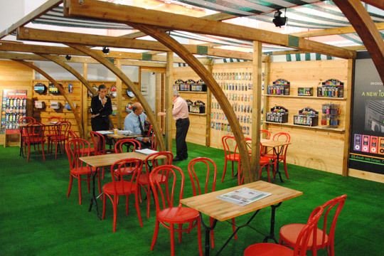 Am Stand jedenfalls ist die Luft so frisch, dass sich niemand hin verirrt hat. (Archiv: Vogel Business Media)