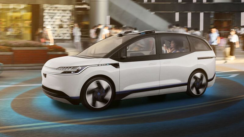 Baidu hat ein neues Robotaxi vorgestellt.(Bild:  Baidu)