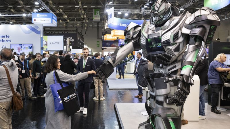 Impressionen von der Digitalbau 2026 in Köln.(Bild:  Messe München GmbH)