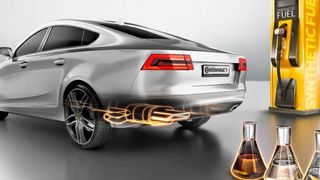 Die CO2-neutrale Herstellung synthetischer Kraftstoffe ist möglich, weil dabei beispielsweise das Kohlendioxid genutzt wird, das in Kraftwerken als Abgas anfällt.  (Continental)