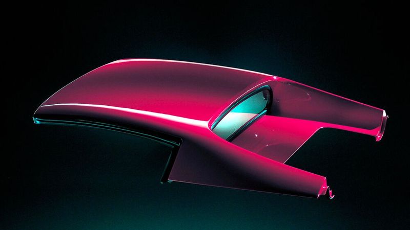 Das Hardtop des Ferrari F50 in einer Einzelaufnahme. (Bild: Ferrari)