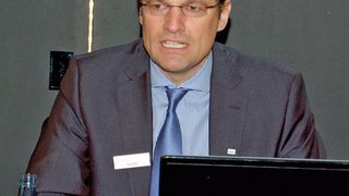 Claus Mai, CFO Dematic-Holding: „Wir nehmen in den nächsten drei Jahren 60 Mio. Euro in die Hand, um unsere Marktführung bei Multishuttles auszubauen.“ (Archiv: Vogel Business Media)