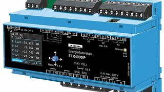 Zwei Drittel mehr Energie erzeugen als bisher zulässig: Das Energieflussrelais EFR4000IP hilft dabei, dass die mit dem Netzbetreiber vertraglich vereinbarte Anschlussleistung Pav,e nicht überschritten wird. (Ziehl Industrie-Elektronik )