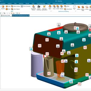 Mit dem neuen Modul zur Analyse der Nachhaltigkeitsauswirkungen können Konstrukteure auf einfache Weise die Nachhaltigkeit eines Bauteils bewerten.(Bild:  Siemens Digital Industries Software)