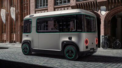 Der Mover verkehrt autonom und mit einer Höchstgeschwindigkeit von 60 Stundenkilometern. Er verfügt über eine Reichweite von ca. 290 Kilometern. (Bild: Holon)