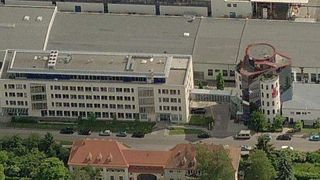 Vogelperspektive im doppelten Wortsinn: Die Vogel IT-Medien in Augsburg von oben. (Archiv: Vogel Business Media)