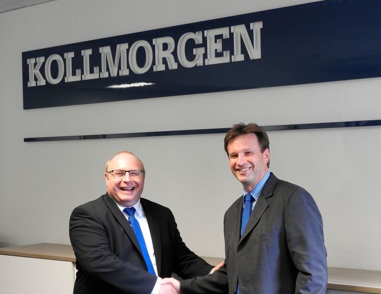 Thomas Sautter (rechts), Sales Manager Germany South und Uwe Schneider (links), Key Account Manager Bayern. (Kollmorgen)