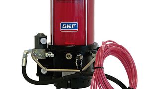 Um die Verfügbarkeit von Windkraftanlagen zu erhöhen, gibt es zu automatisch arbeitenden Zentralschmiersystemen keine Alternative.  Bild: SKF (Archiv: Vogel Business Media)