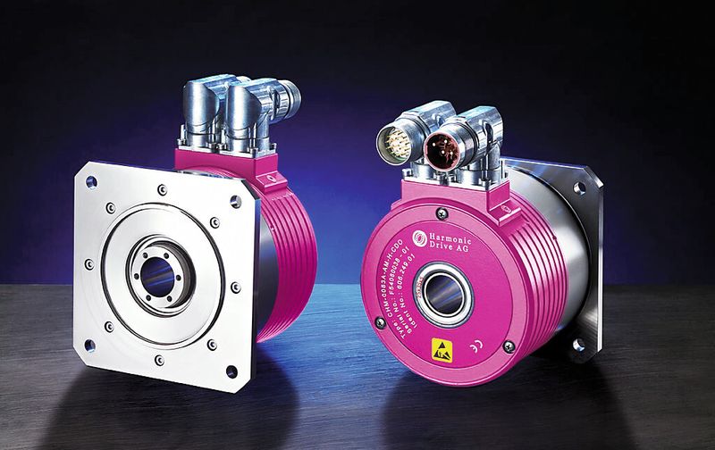 Elektromotor: Servomotor mit Direktantrieb CHM (HarmonicDrive)