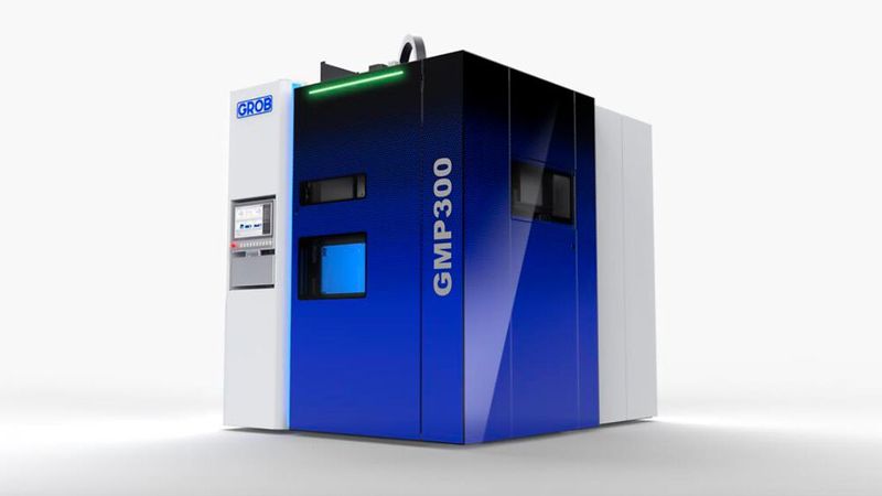 Die zweite Generation der GMP300 überzeugt mit Features wie einem weiter verbesserten Abdichtungskonzept, Echtzeitüberwachung der Tropfenbildung und einem optimierten Schutzgaskonzept für eine noch höhere Bauteilqualität.  (Bild: Grob Werke)