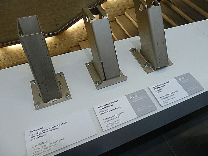 Früher so – jetzt so. Beispiele wie man mit Blech konstruieren und dabei noch wirtschaftlicher werden kann. (Kuhn)