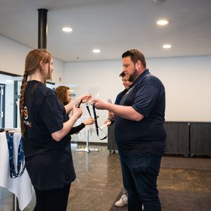 Kurzer Check-In zur kostenlosen Schraubtec.(Bild:  PHOTOVISION-DH GmbH)