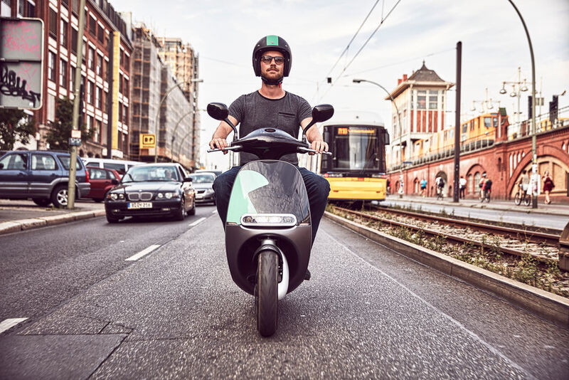 Ab diesem Sommer verleiht der Sharing-Anbieter COUP seine eScooter auch in Madrid. (Bosch)
