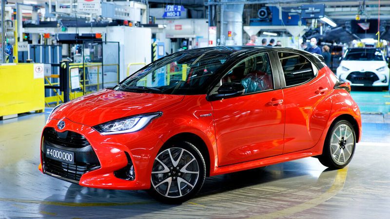 Platz 10: Toyta Yaris 1.5 Hybrid, 90 Punkte (Toyota)