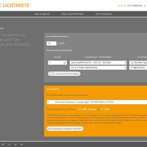 LED-Sparcheck der Deutschen-Lichtmiete-Unternehmensgruppe