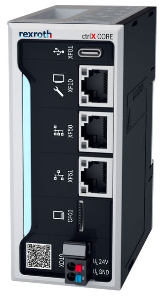 Die Ctrl X Core ist eine modulare, kompakte Steuerung, die sich für jegliche Automatisierungsanwendungen eignet. (Bild: Bosch Rexroth)