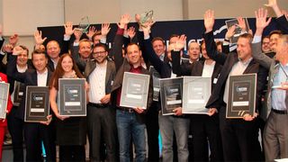 Die Gewinner der HOSTING AWARDS auf dem Hosting & Service Provider Summit 2017. (Bild: Vogel IT-Akademie)