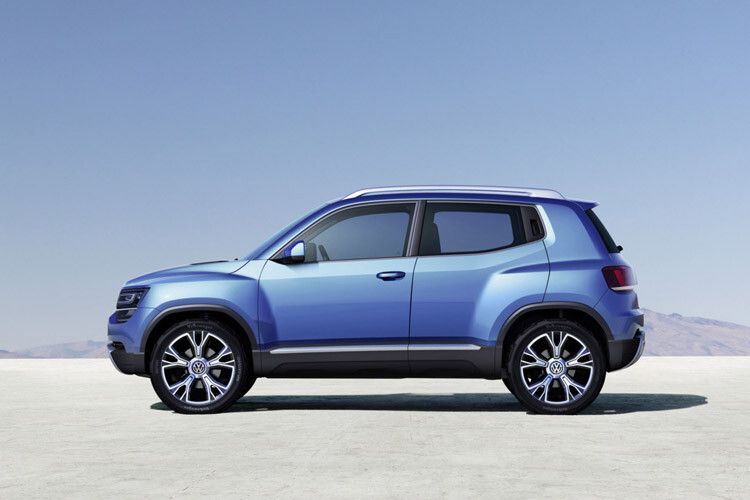 Das kleine SUV ist zwar eine Studie... (Foto: Volkswagen)
