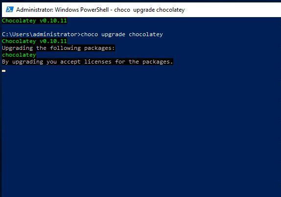 Chocolatey kann sich selbst, aber auch alle anderen Apps aktualisieren, die mit Chocolatey installiert wurden. (Chocolatey / Joos)