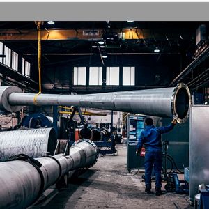 Montagehalle in der u.a. die Strahlpumpen gefertigt werden.(Bild:  Körting)