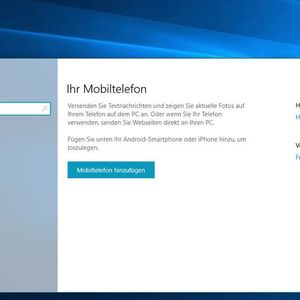 Direkt aus den Windows-Einstellungen heraus oder über ein Icon auf dem Desktop finden Nutzer zu den Einstellungen, die ihr Smartphone mit dem Windows 10 System verbinden.